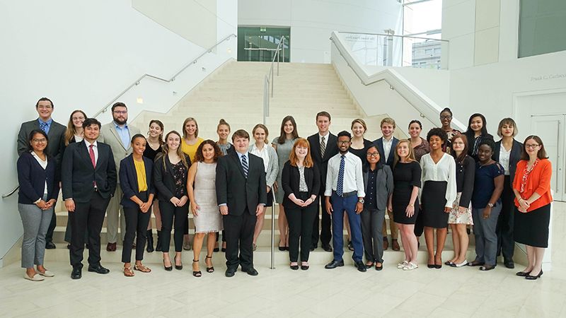 Students at the U.S. Institute of Peace